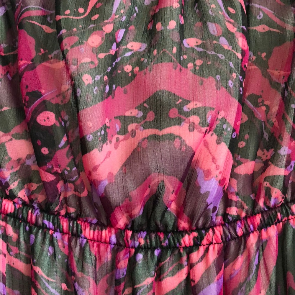 Pink Rose halter dress - Picture 2 of 5